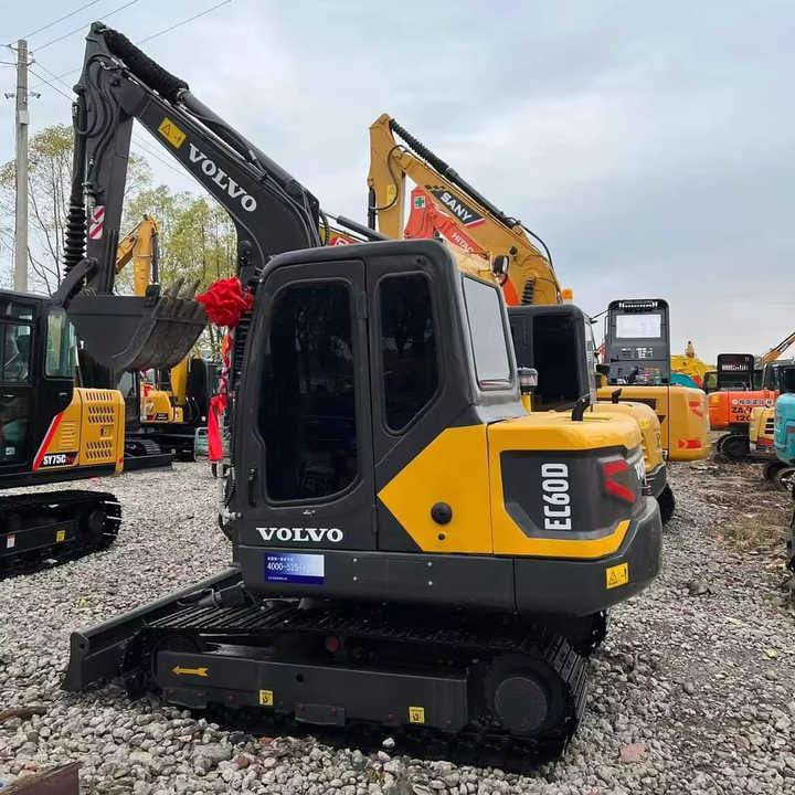 High Quality Used Volvo EC60D Excavator for Sale 6 Ton Compact Machine, Excellent Condition, Ready for Work! - Mini escavadeira: foto 1 High Quality Used Volvo EC60D Excavator for Sale 6 Ton Compact Machine, Excellent Condition, Ready for Work! - Mini escavadeira: foto 1