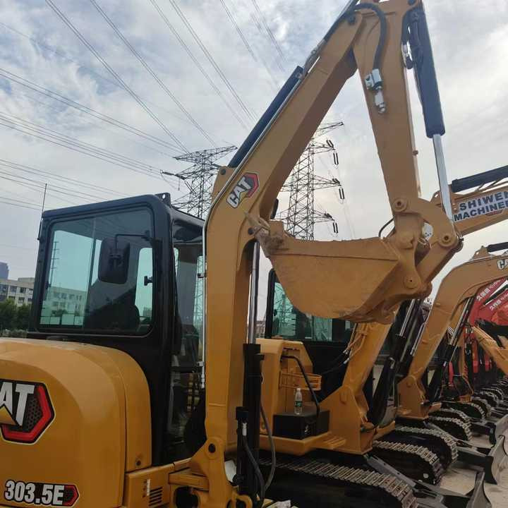 Mini Caterpillar 303.5E Excavator for Sale Second Hand Original Caterpillar 3tons Excavator in Sale - Mini escavadeira: foto 3 Mini Caterpillar 303.5E Excavator for Sale Second Hand Original Caterpillar 3tons Excavator in Sale - Mini escavadeira: foto 3