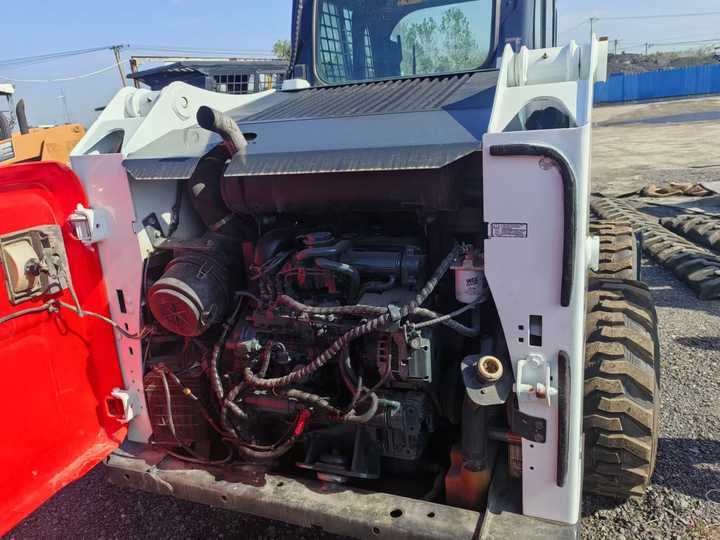 Mini pá carregadora Skid Steer Loader Bobcat S550 Original Wheel Loader in Good Condition on Sale Bobcat 550: foto 6