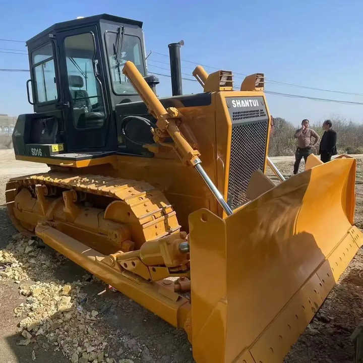 Used China Made SD16 Construction Machinery Shantui SD16 Crawler Bulldozer Earthmoving Machine Used Bulldozer - Buldôzer: foto 2 Used China Made SD16 Construction Machinery Shantui SD16 Crawler Bulldozer Earthmoving Machine Used Bulldozer - Buldôzer: foto 2