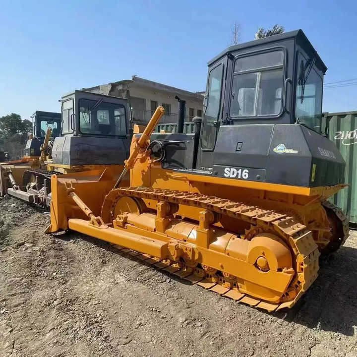 Used China Made SD16 Construction Machinery Shantui SD16 Crawler Bulldozer Earthmoving Machine Used Bulldozer - Buldôzer: foto 4 Used China Made SD16 Construction Machinery Shantui SD16 Crawler Bulldozer Earthmoving Machine Used Bulldozer - Buldôzer: foto 4