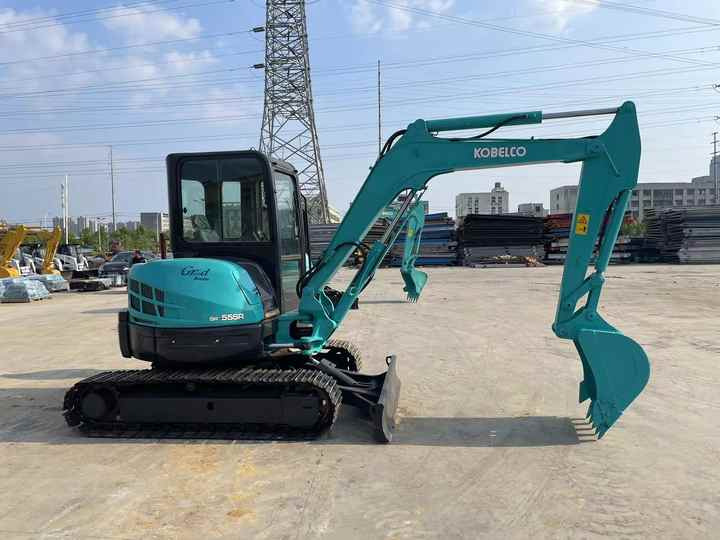 Used Mini Kobelco Sk55 5tons Excavator for Sale Used Construction Machinery Export - Mini escavadeira: foto 4 Used Mini Kobelco Sk55 5tons Excavator for Sale Used Construction Machinery Export - Mini escavadeira: foto 4