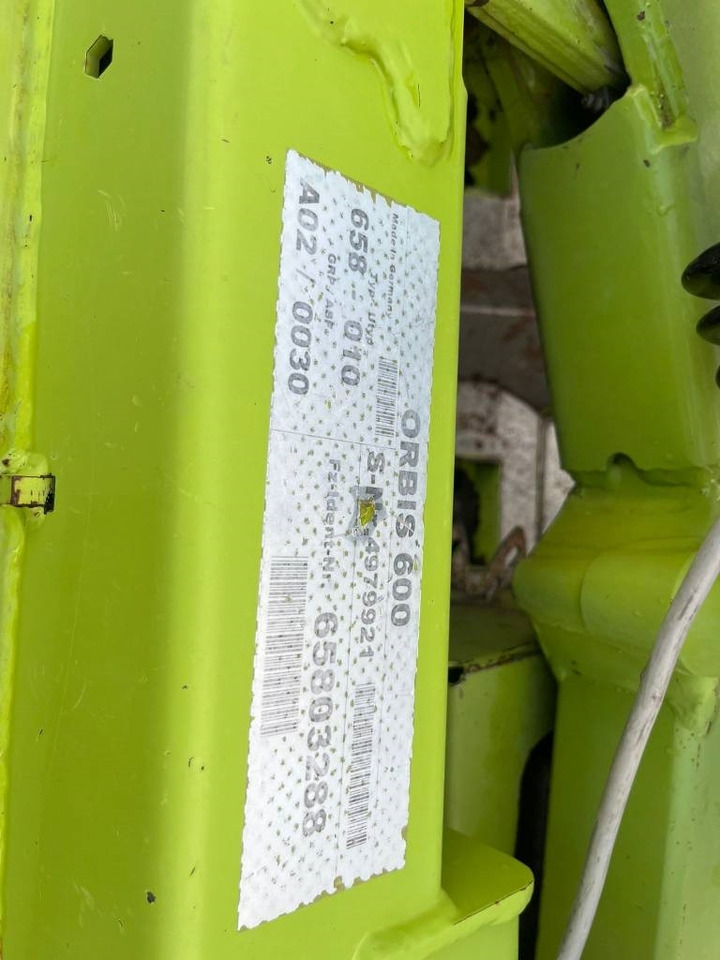 Claas Orbis 600 - Picadora de forragem automotriz: foto 4 Claas Orbis 600 - Picadora de forragem automotriz: foto 4
