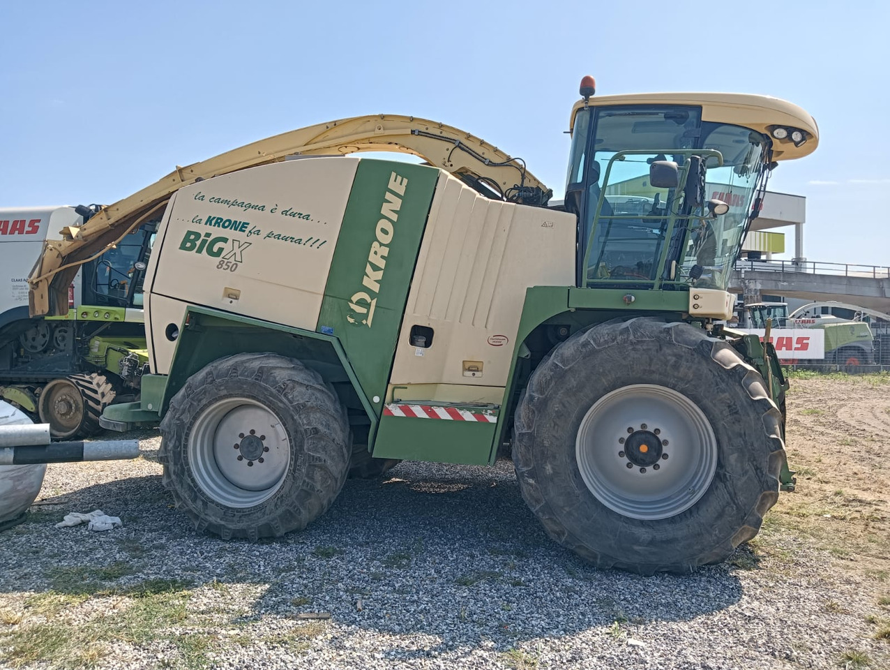 KRONE BIG X 850 - Picadora de forragem automotriz: foto 4 KRONE BIG X 850 - Picadora de forragem automotriz: foto 4