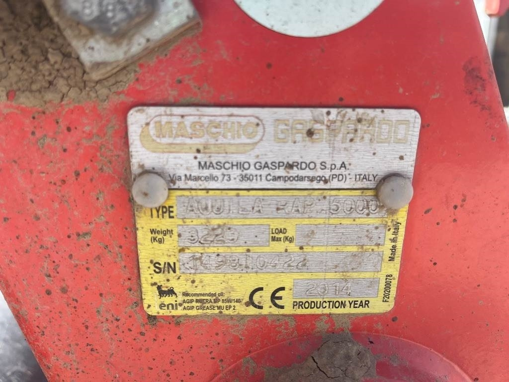 Maschio Aquila 5000 - Fresa agrícola: foto 2 Maschio Aquila 5000 - Fresa agrícola: foto 2