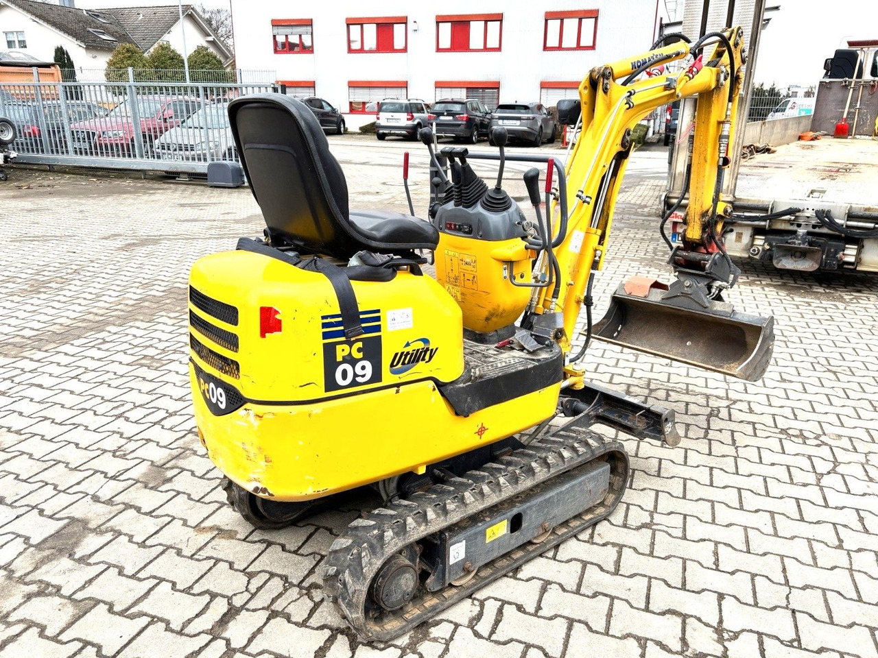 Komatsu PC09-1 - Mini escavadeira: foto 2 Komatsu PC09-1 - Mini escavadeira: foto 2