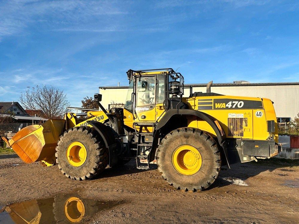 Komatsu WA470-8E0 Joystick-Lenkung ECSS - Pá carregadora de rodas: foto 1 Komatsu WA470-8E0 Joystick-Lenkung ECSS - Pá carregadora de rodas: foto 1