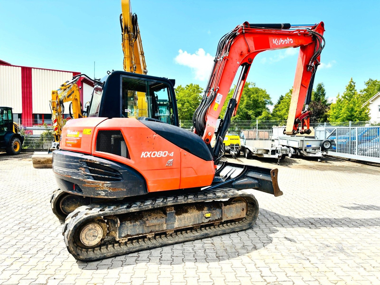 Kubota KX080-4 - Mini escavadeira: foto 2 Kubota KX080-4 - Mini escavadeira: foto 2