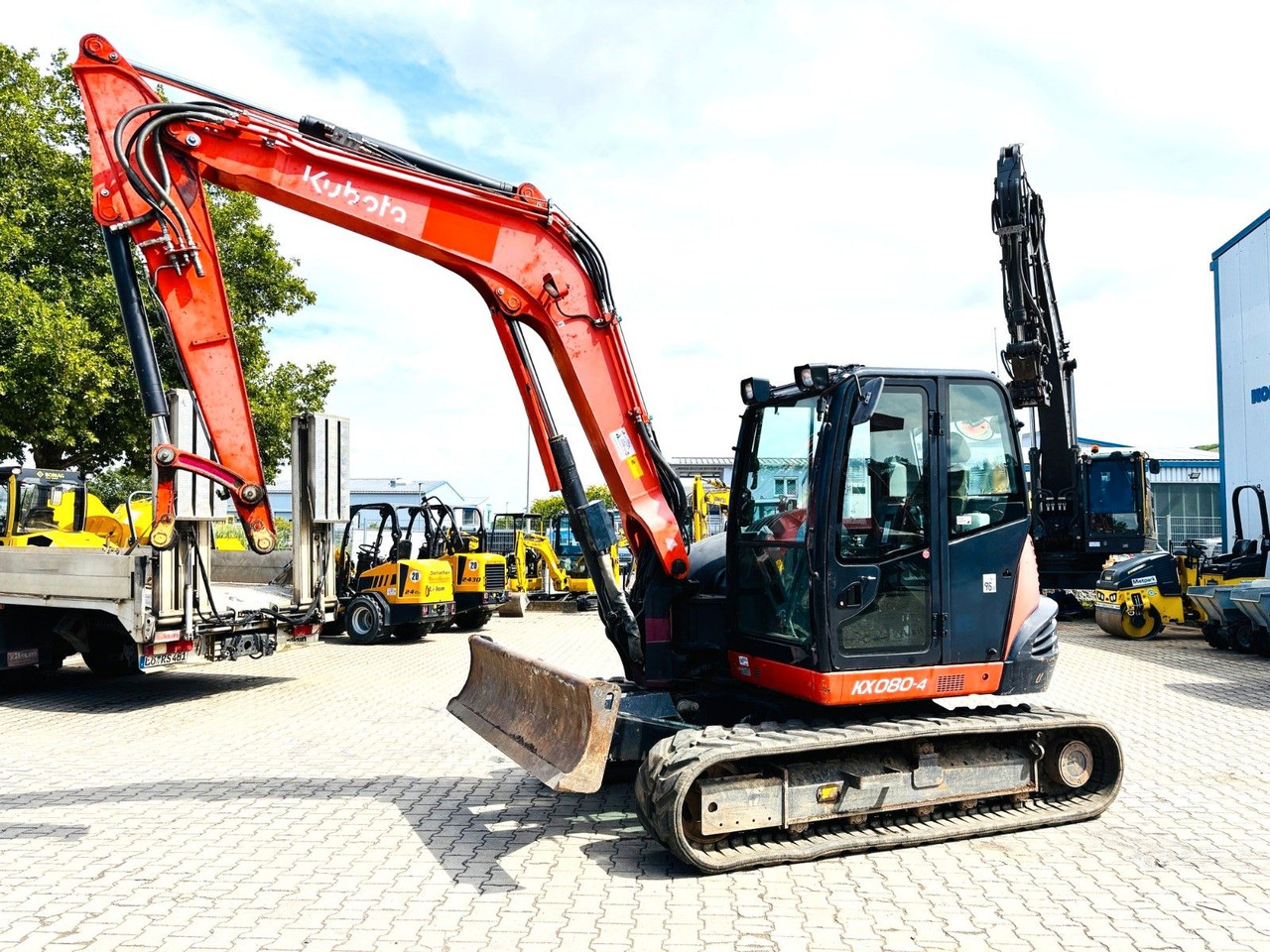 Kubota KX080-4 - Mini escavadeira: foto 1 Kubota KX080-4 - Mini escavadeira: foto 1