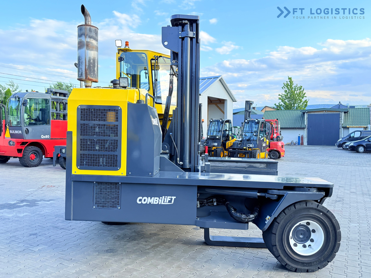 COMBILIFT C14000 / DUPLEX 3600MM / FREE-LIFT / POSITIONER - Empilhador de 4 vias: foto 5 COMBILIFT C14000 / DUPLEX 3600MM / FREE-LIFT / POSITIONER - Empilhador de 4 vias: foto 5