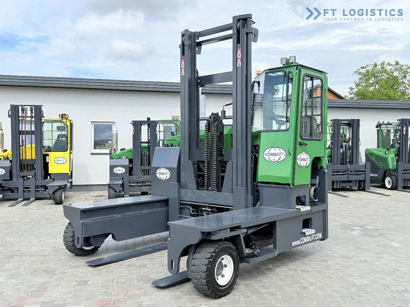 Combilift C8000 / GAS / DUPLEX – 4700MM / FORK POSITIONER / FREE LIFT / FULL HEATED CABIN / ONLY 5141 HOURS / CONDITION – LIKE NEW! C8000 - Empilhador de 4 vias: foto 4 Combilift C8000 / GAS / DUPLEX – 4700MM / FORK POSITIONER / FREE LIFT / FULL HEATED CABIN / ONLY 5141 HOURS / CONDITION – LIKE NEW! C8000 - Empilhador de 4 vias: foto 4
