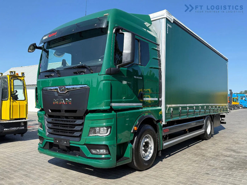 MAN TGX 18.470 TGX 18.470 / 19 PALLETS / NEW MODEL / RETARDER / PERFECT CONDITION - Camião de lona: foto 1 MAN TGX 18.470 TGX 18.470 / 19 PALLETS / NEW MODEL / RETARDER / PERFECT CONDITION - Camião de lona: foto 1