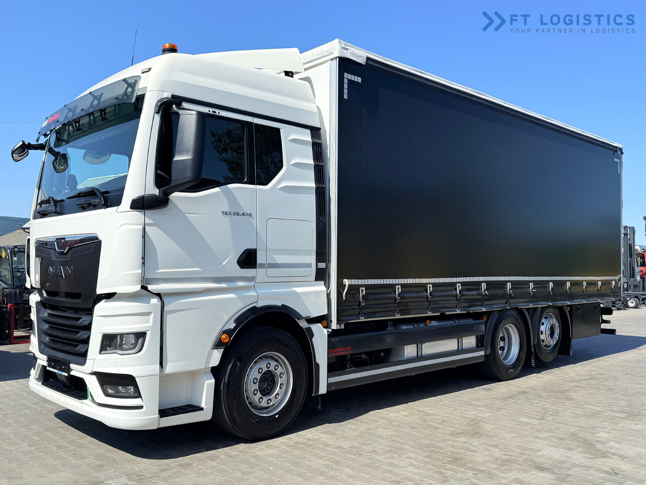 MAN TGX 26.470 / 19 Pallets / Steering Axle / 15 Ton Payload / Retarder / Excellent Condition - Camião de lona: foto 3 MAN TGX 26.470 / 19 Pallets / Steering Axle / 15 Ton Payload / Retarder / Excellent Condition - Camião de lona: foto 3