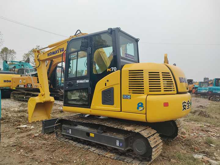 Cheap Used Komatsu PC70-8 Crawler Excavator with High Efficiency Used Heavy Machinery Komatsu PC70-8 Digger Cheap for Sale - Escavadora de rastos: foto 4 Cheap Used Komatsu PC70-8 Crawler Excavator with High Efficiency Used Heavy Machinery Komatsu PC70-8 Digger Cheap for Sale - Escavadora de rastos: foto 4