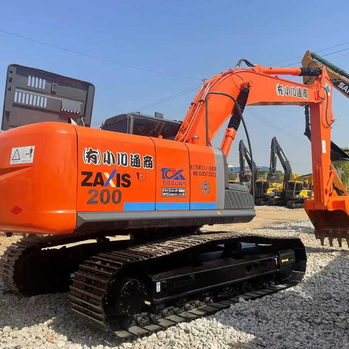 Original Japan Hitachi ZX200-3 Excavator Hitachi Excavator in Low Price for Hot Sale - Escavadora de rastos: foto 1 Original Japan Hitachi ZX200-3 Excavator Hitachi Excavator in Low Price for Hot Sale - Escavadora de rastos: foto 1