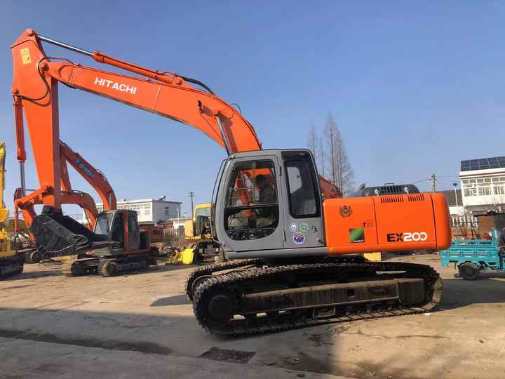 Used Excavator Hitachi Ex200 for Sale, Original Excavator for Sale - Escavadeira: foto 4 Used Excavator Hitachi Ex200 for Sale, Original Excavator for Sale - Escavadeira: foto 4