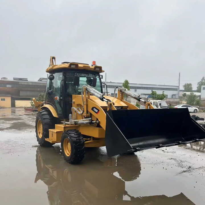 Used Wheel Loader CAT420F Caterpillar 420F Construction Machinery Mini Wheel Skid Steer Loader in Stock - Pá carregadora de rodas: foto 4 Used Wheel Loader CAT420F Caterpillar 420F Construction Machinery Mini Wheel Skid Steer Loader in Stock - Pá carregadora de rodas: foto 4