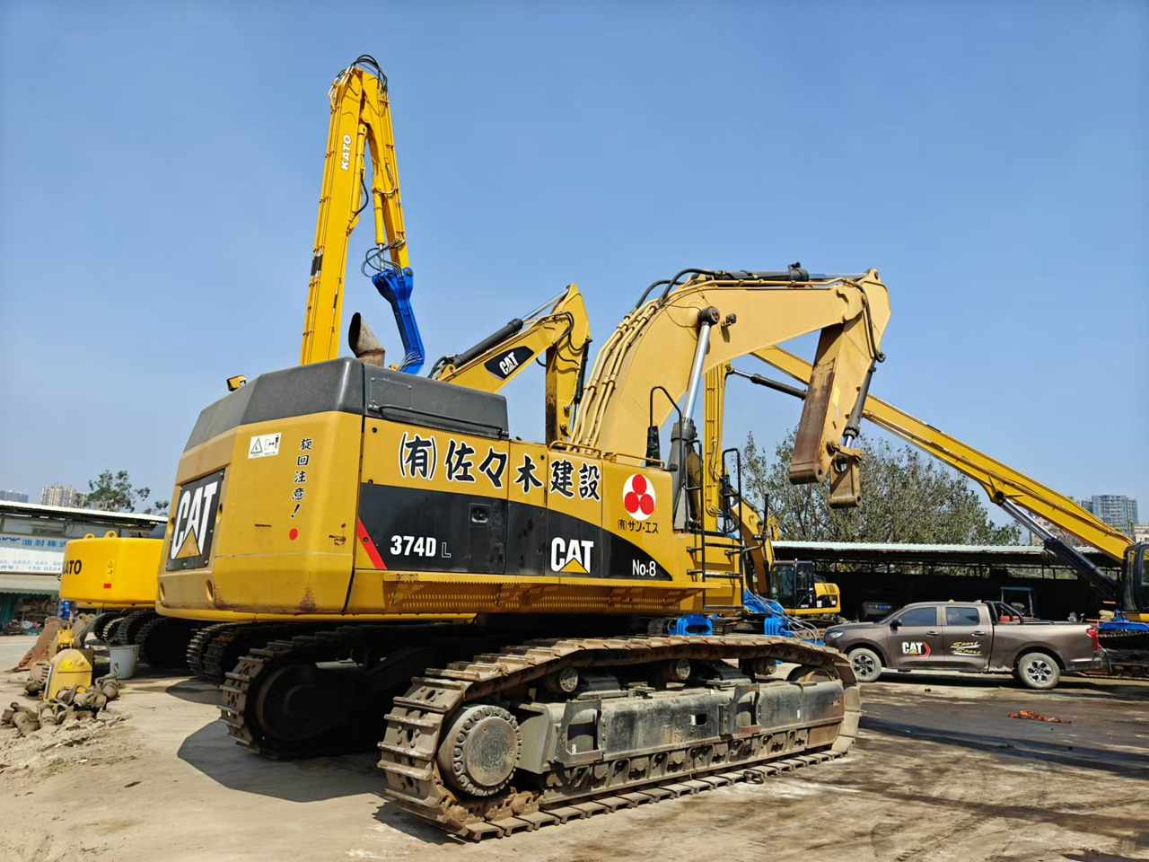 CATERPILLAR 374D - Escavadora de rastos: foto 1 CATERPILLAR 374D - Escavadora de rastos: foto 1