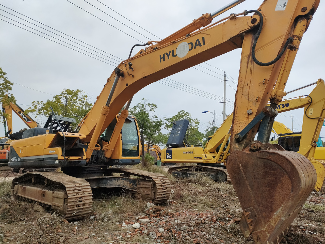HYUNDAI R385LC-9T - Escavadora de rastos: foto 4 HYUNDAI R385LC-9T - Escavadora de rastos: foto 4