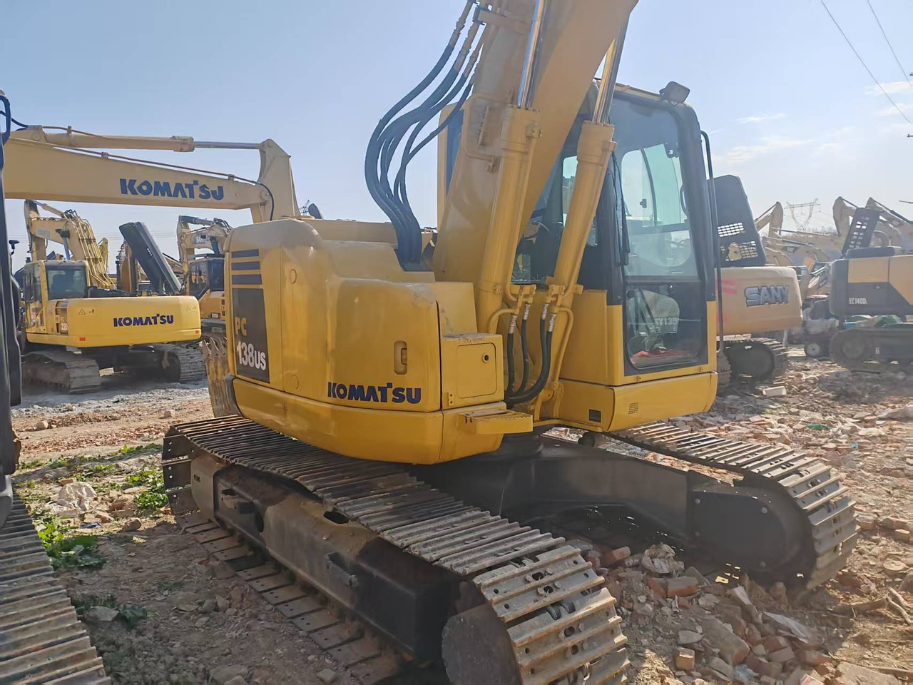 KOMATSU PC138US-8 - Escavadora de rastos: foto 4 KOMATSU PC138US-8 - Escavadora de rastos: foto 4