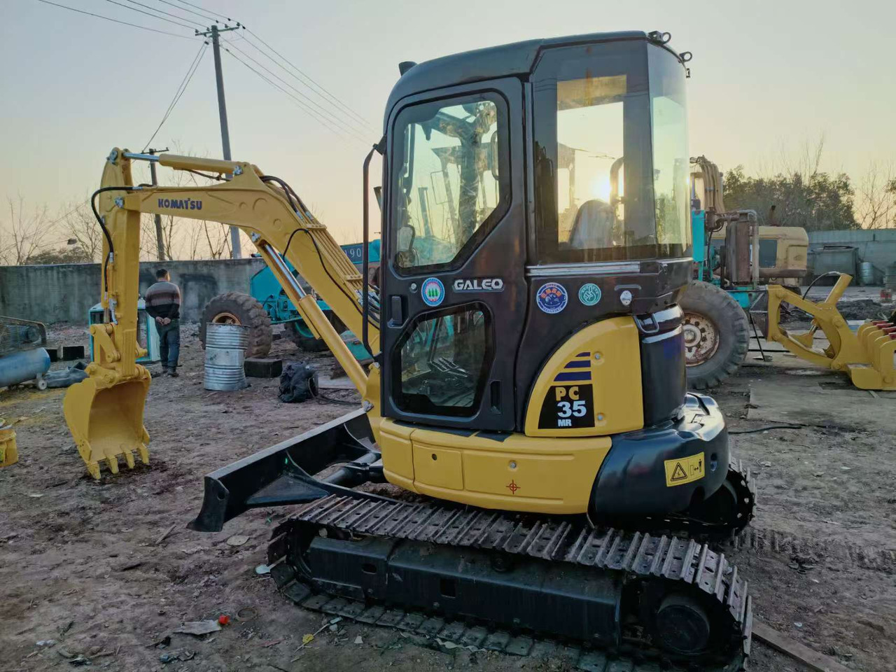 KOMATSU PC35 - Mini escavadeira: foto 1 KOMATSU PC35 - Mini escavadeira: foto 1