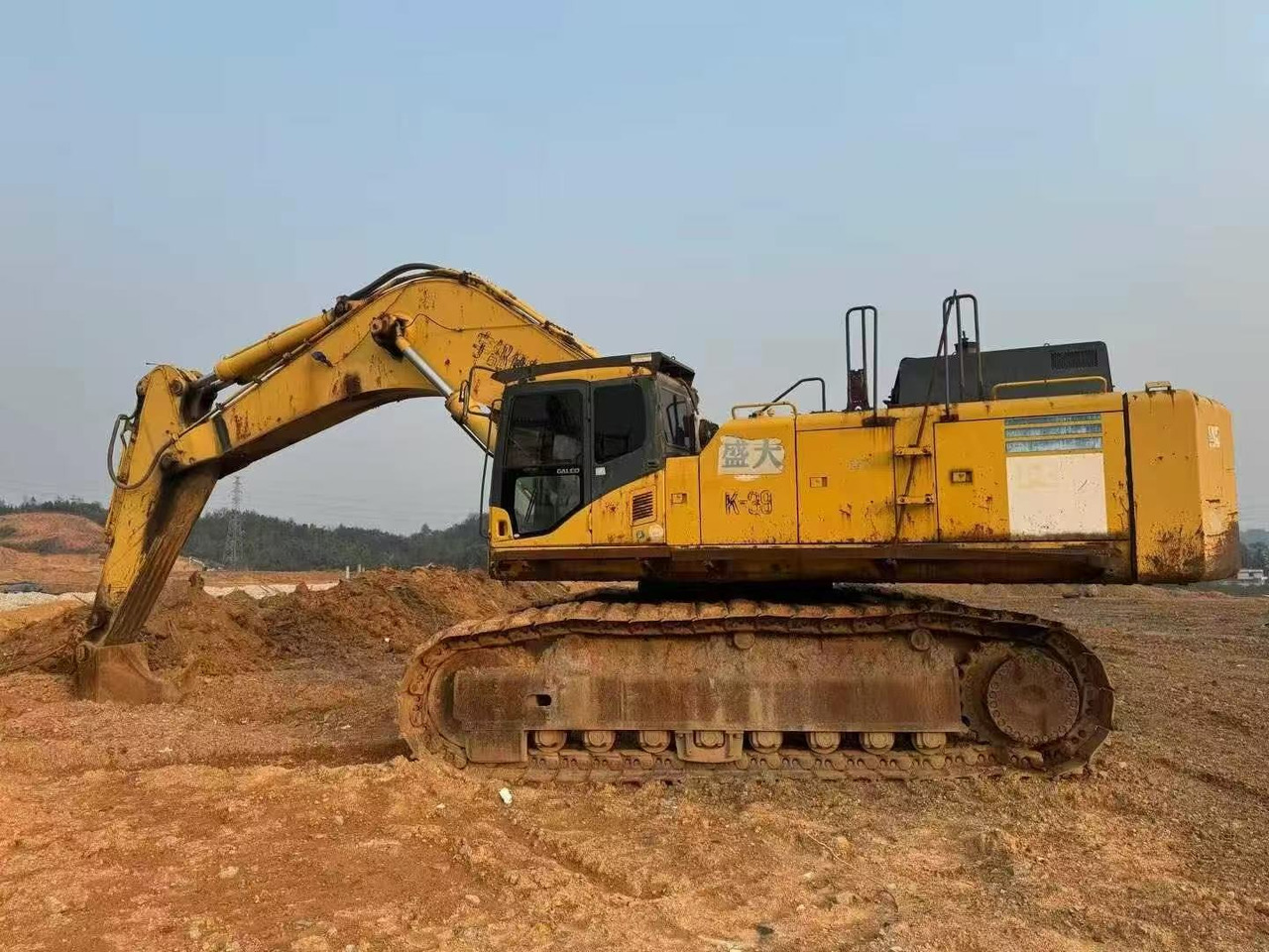 KOMATSU PC800-7 - Escavadora de rastos: foto 1 KOMATSU PC800-7 - Escavadora de rastos: foto 1
