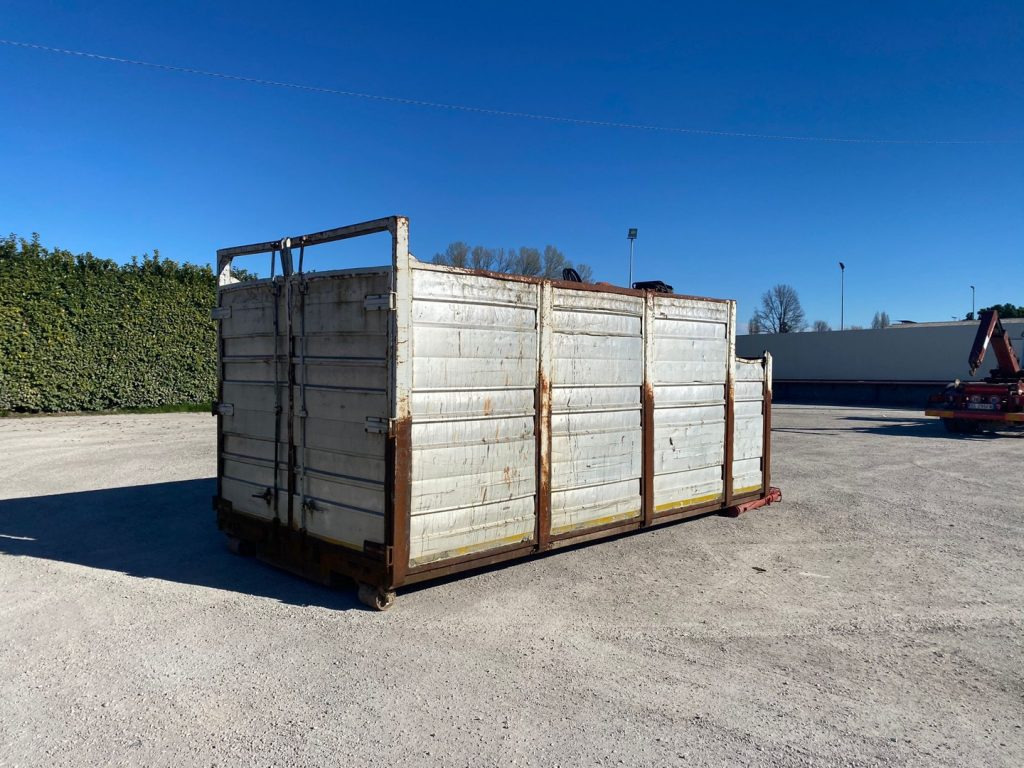 CONTAINER SCARRABILE USATO IN ALLUMINIO A CIELO A - Contentor ampliroll: foto 2 CONTAINER SCARRABILE USATO IN ALLUMINIO A CIELO A - Contentor ampliroll: foto 2