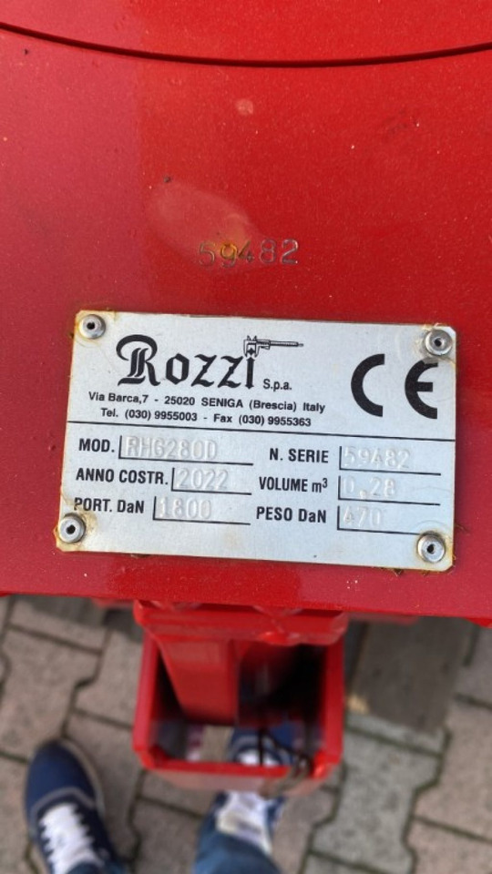 POLIPO MARCA ROZZI A 6 PALE PIU ROTORE ROZZI - Garra: foto 2 POLIPO MARCA ROZZI A 6 PALE PIU ROTORE ROZZI - Garra: foto 2