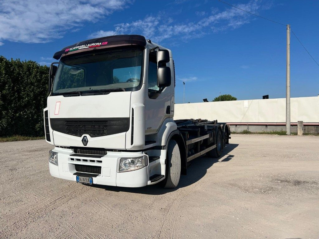 RENAULT PREMIUM 450 SCARRABILE FULL PNEUMATICO - Camião polibenne: foto 1 RENAULT PREMIUM 450 SCARRABILE FULL PNEUMATICO - Camião polibenne: foto 1