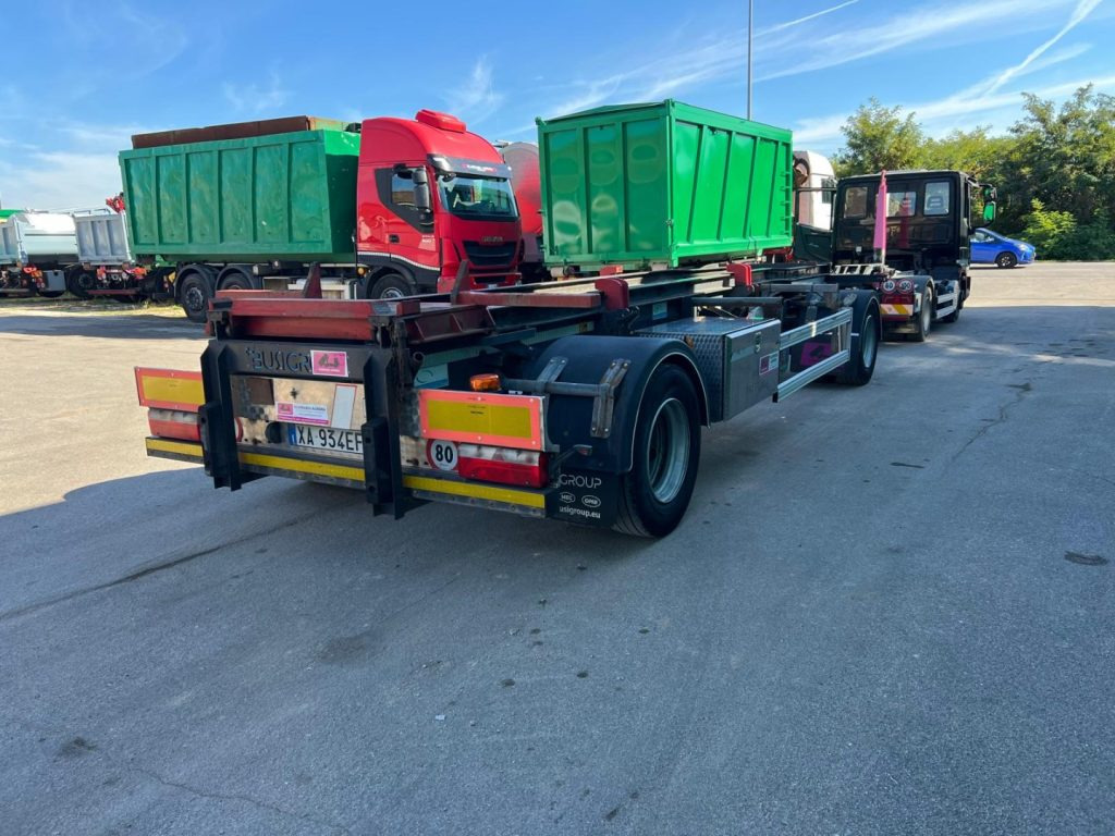 ZORZI RIMORCHIO ZORZI 20R19A SCARRABILE - Reboque ampliroll/ Multibenne: foto 1 ZORZI RIMORCHIO ZORZI 20R19A SCARRABILE - Reboque ampliroll/ Multibenne: foto 1