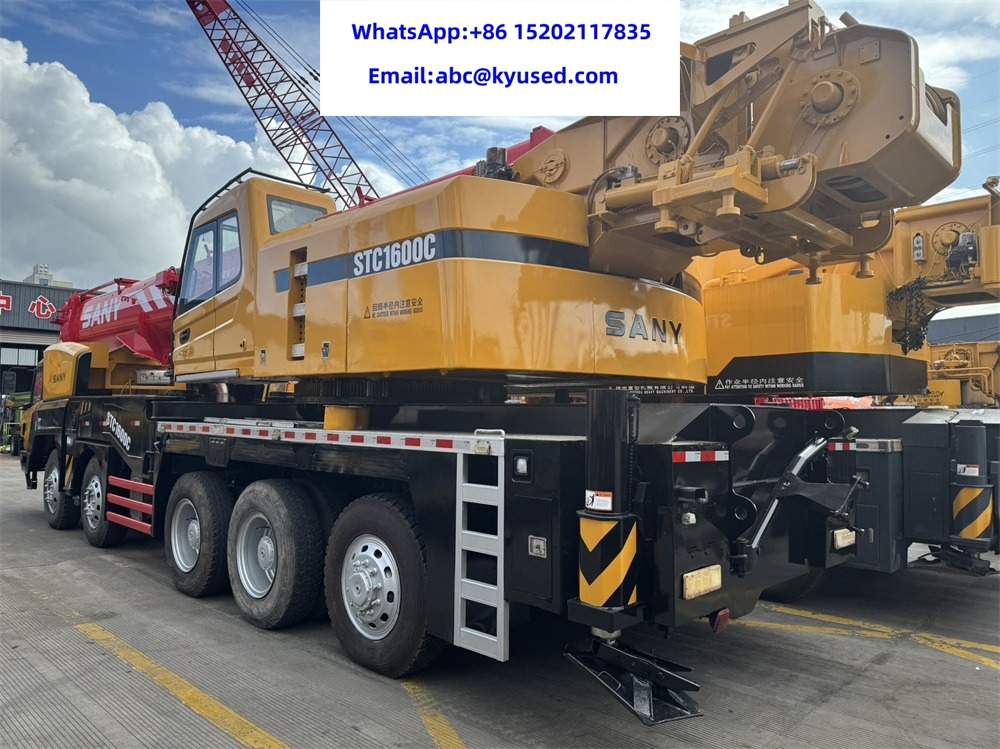 Grua móvel SANY STC1000 STC750 STC500 STC250 STC1300 STC1600 STC800 STC1600 100TON 130T 160T 50T 75T 80TON TRUCK CRANE: foto 6