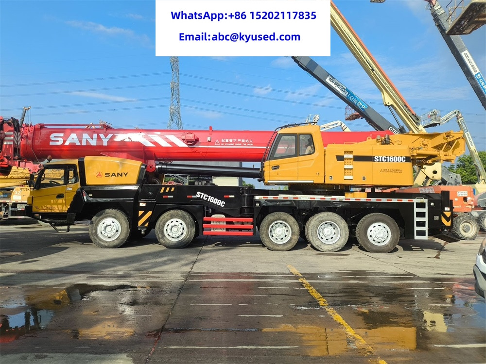 Grua móvel SANY STC1000 STC750 STC500 STC250 STC1300 STC1600 STC800 STC1600 100TON 130T 160T 50T 75T 80TON TRUCK CRANE: foto 8