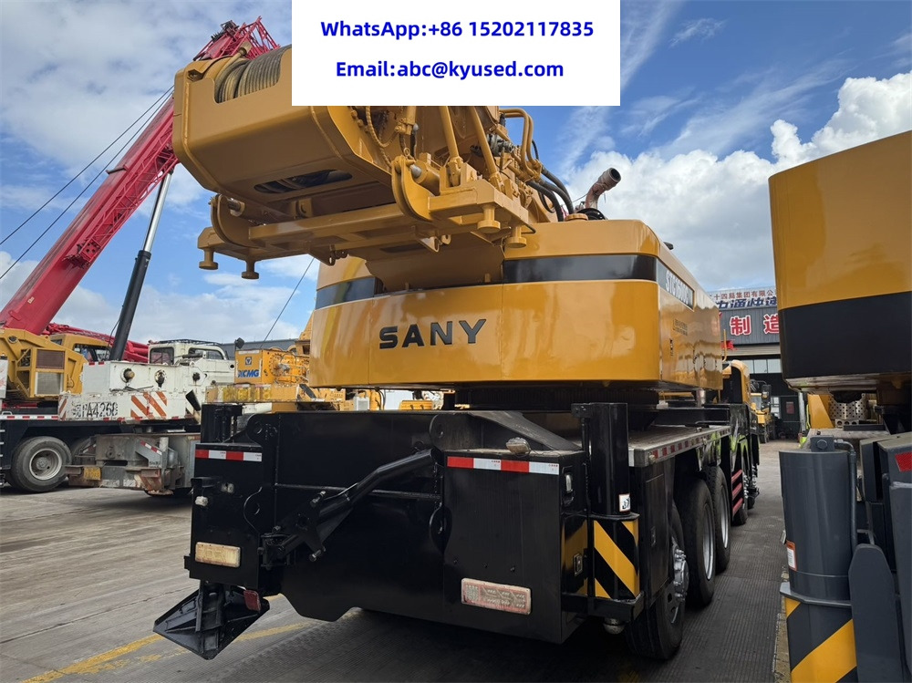 SANY STC1000 STC750 STC500 STC250 STC1300 STC1600 STC800 STC1600 100TON 130T 160T 50T 75T 80TON TRUCK CRANE - Grua móvel: foto 5 SANY STC1000 STC750 STC500 STC250 STC1300 STC1600 STC800 STC1600 100TON 130T 160T 50T 75T 80TON TRUCK CRANE - Grua móvel: foto 5