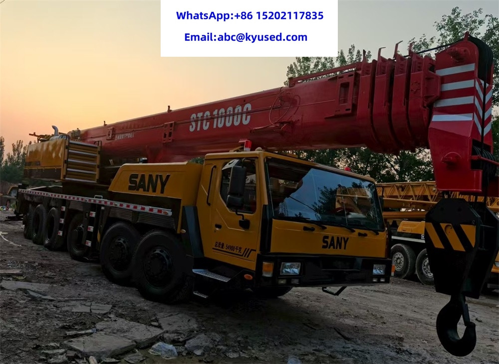 SANY STC1000 STC800 STC750 STC500 STC250 STC350 25TON 35TON 50TON 70TON 75TON 80TON 100TON - Grua móvel: foto 2 SANY STC1000 STC800 STC750 STC500 STC250 STC350 25TON 35TON 50TON 70TON 75TON 80TON 100TON - Grua móvel: foto 2