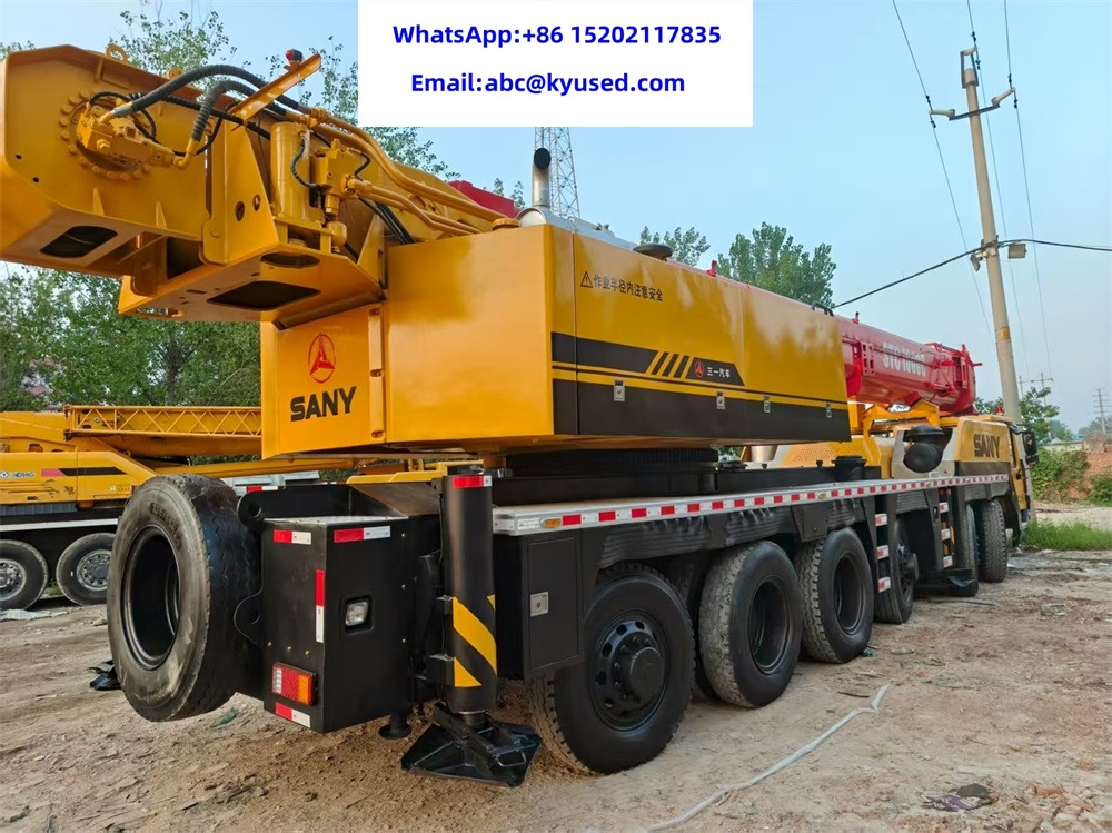 SANY STC1000 STC800 STC750 STC500 STC250 STC350 25TON 35TON 50TON 70TON 75TON 80TON 100TON - Grua móvel: foto 3 SANY STC1000 STC800 STC750 STC500 STC250 STC350 25TON 35TON 50TON 70TON 75TON 80TON 100TON - Grua móvel: foto 3
