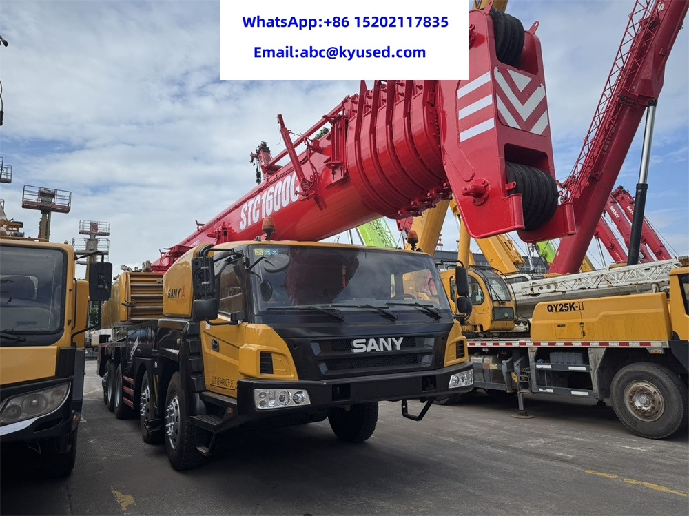 SANY STC1300 STC800 STC1000 STC1600 STC1800 STC750 STC500 STC250 - Grua móvel: foto 2 SANY STC1300 STC800 STC1000 STC1600 STC1800 STC750 STC500 STC250 - Grua móvel: foto 2