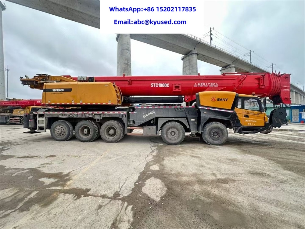 SANY STC1600 STC1300 STC1800 STC1000 100T 130T 160T 180TON CRANE - Grua móvel: foto 3 SANY STC1600 STC1300 STC1800 STC1000 100T 130T 160T 180TON CRANE - Grua móvel: foto 3