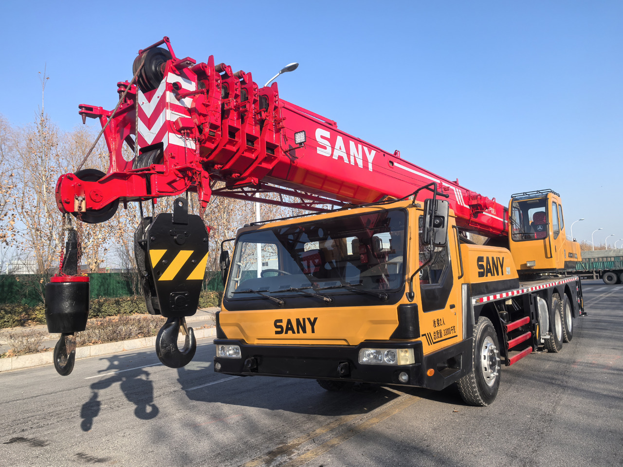 SANY STC250 STC500 STC750 STC800 25 ton 50 ton 75 ton 80 ton truck crane - Grua móvel: foto 1 SANY STC250 STC500 STC750 STC800 25 ton 50 ton 75 ton 80 ton truck crane - Grua móvel: foto 1