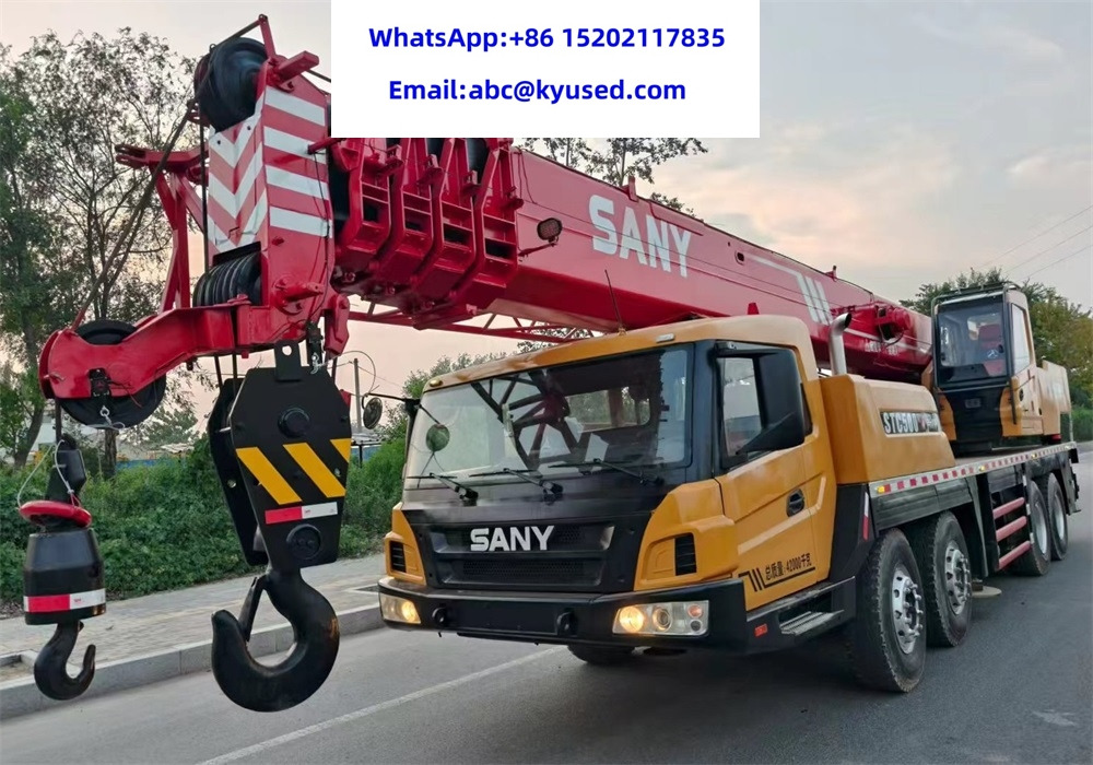 SANY STC500 STC350 STC250 STC750 STC800 STC1000 50TON 25TON 35T 75TON 80TON 100TON - Grua móvel: foto 4 SANY STC500 STC350 STC250 STC750 STC800 STC1000 50TON 25TON 35T 75TON 80TON 100TON - Grua móvel: foto 4