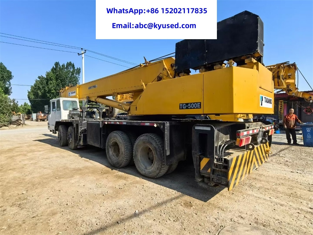 TADANO TG500E TG700E GT500E TG1000 50TON 70TON 100TON - Grua móvel: foto 4 TADANO TG500E TG700E GT500E TG1000 50TON 70TON 100TON - Grua móvel: foto 4