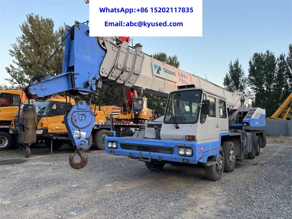 TADANO TG500E TG700E TG1000 TG250E TL250E TL300E 25TON 35TON 50TON 70TON 100TON - Grua móvel: foto 1 TADANO TG500E TG700E TG1000 TG250E TL250E TL300E 25TON 35TON 50TON 70TON 100TON - Grua móvel: foto 1
