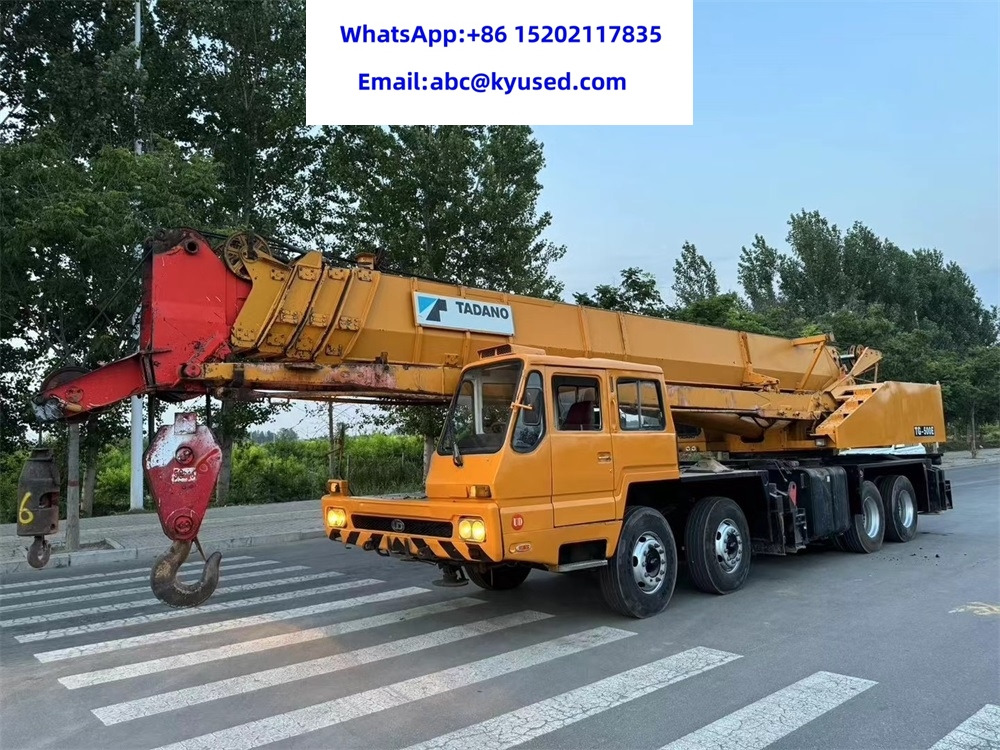 TADANO TG500E TG700E TG1000 TL250E TL300E 25TON 30TON 50TON 70T 100TON - Grua móvel: foto 1 TADANO TG500E TG700E TG1000 TL250E TL300E 25TON 30TON 50TON 70T 100TON - Grua móvel: foto 1