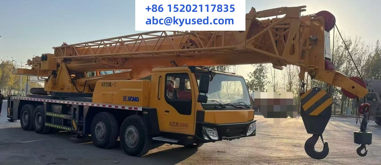 XCMG QY50K QY50K-2 QY50KA QY50KC 50T CRANE - Grua móvel: foto 5 XCMG QY50K QY50K-2 QY50KA QY50KC 50T CRANE - Grua móvel: foto 5