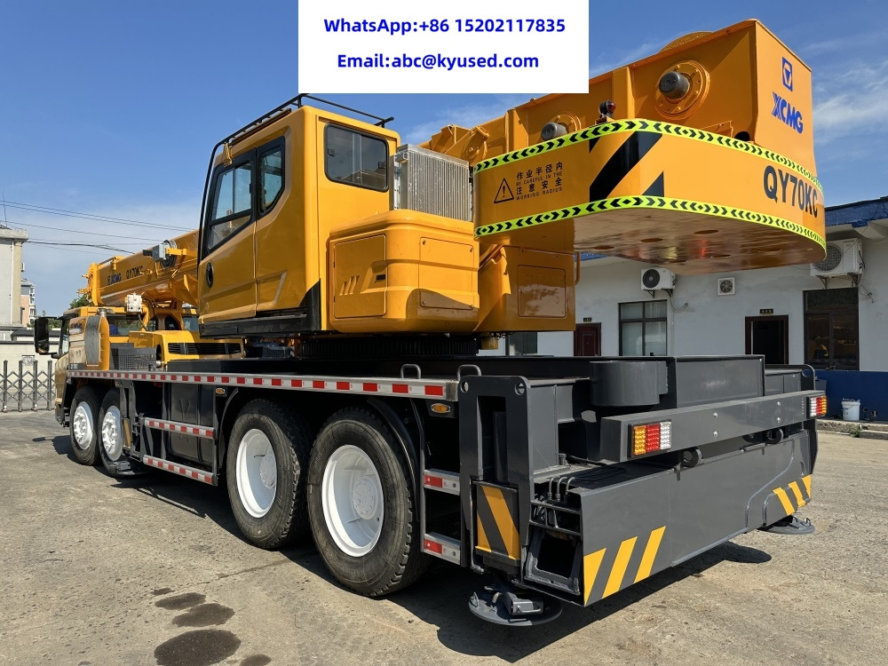 XCMG QY70KC QY50KC QY70KA XCT70 QY100K 25TON 50TON 70TON 80TON 100T - Grua móvel: foto 4 XCMG QY70KC QY50KC QY70KA XCT70 QY100K 25TON 50TON 70TON 80TON 100T - Grua móvel: foto 4