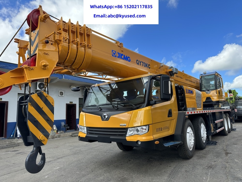 XCMG QY70KC QY70KA XCT70 XCT80 QY50KC QY50K QY70K XCT25L5 QY25K5 QY35K5 25TON 30TON 35TON 50TON 70TON 80TON 75TON TRUCK CRANE - Grua móvel: foto 1 XCMG QY70KC QY70KA XCT70 XCT80 QY50KC QY50K QY70K XCT25L5 QY25K5 QY35K5 25TON 30TON 35TON 50TON 70TON 80TON 75TON TRUCK CRANE - Grua móvel: foto 1