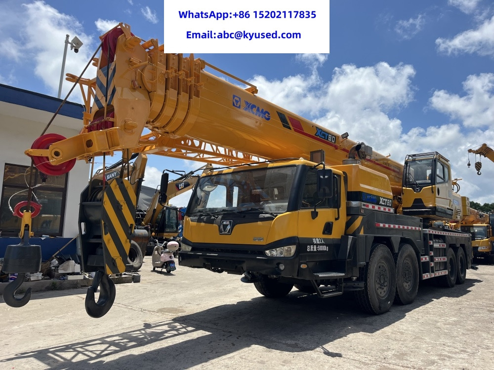 XCMG XCT80 XCT80L5 QY80K XCT85 XCT90 80TONS 85TON 90TON CRANE - Grua móvel: foto 2 XCMG XCT80 XCT80L5 QY80K XCT85 XCT90 80TONS 85TON 90TON CRANE - Grua móvel: foto 2