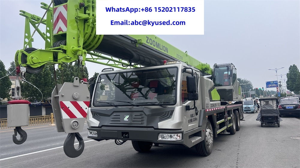 Grua móvel ZOOMLION ZTC251V QY25V 25TON 30TON 35TON 40TON 50TON 55TON 70TON 80TON 100T: foto 6