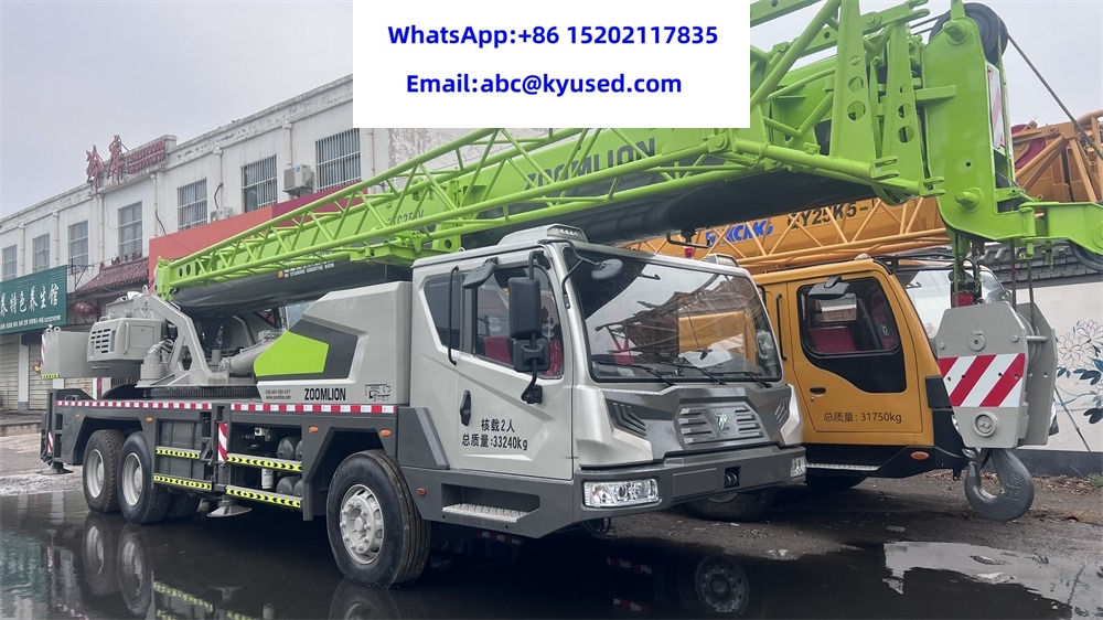 Grua móvel ZOOMLION ZTC251V QY25V 25TON 30TON 35TON 40TON 50TON 55TON 70TON 80TON 100T: foto 8