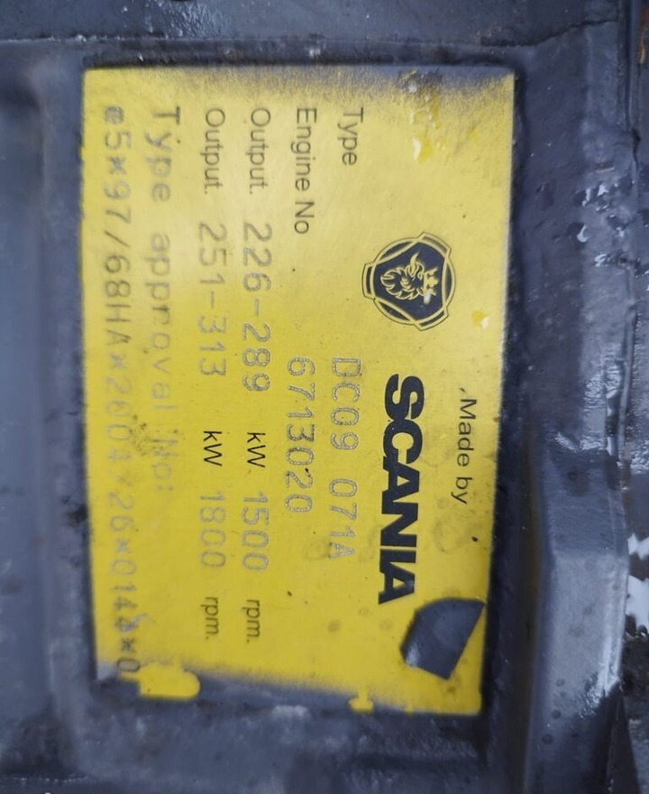 Scania DC09 0714 - Motor por Camião: foto 4 Scania DC09 0714 - Motor por Camião: foto 4