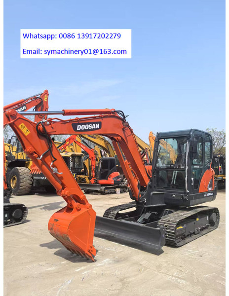 Doosan DX60 - Mini escavadeira: foto 3 Doosan DX60 - Mini escavadeira: foto 3